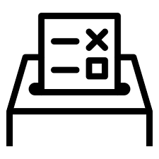 A new political party can form starting march 4. Ballot Icon In Ios Style