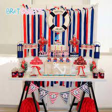 Then you can get some cruise ship themed giveaways to hand out to your. Nautical Theme Happy Birthday Banner Sailboat For Happy Birthday Party Kids Decorations First Birthday Boy Party Decorations Buy At The Price Of 1 70 In Aliexpress Com Imall Com