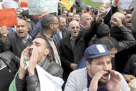 ﺗﻈﺎﻫﺮات ﻓﻲ إﺳﺒﺎﻧﻴﺎ ﺿﺪ ﺗﻤﻮﻳﻞ ﻗﻄﺮ ﻟﻺرﻫﺎب