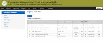 download source code sistem informasi perpustakaan berbasis web gratis
