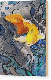 Scale up art offers only the absolute highest quality metal prints. Metal Koi Fish Metal Art Print Koi Aluminum Giclee Art Print Unique Koi Fine Art Painting Origina Wood Print By Sasha Toporovsky