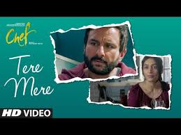 Tere Mere Song Lyrics From Chef Two people who are married with each other,ek anjaan hai aur dusra apne dhoke ki wajh se guilt me hai, pr phir bhi kismat unhe aise modepr le aati hai joh unhe humeaha ehsaas dilata hai k. lyrics