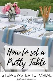 How To Set A Formal Table With Simple Table Setting In 5 Easy Steps Joyful Derivatives Easter Table Settings Neutral Fall Decor Simple Table Settings
