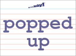 What Does Popped Up Mean Learn English At English Baby