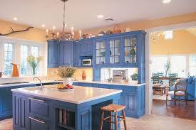 blue kitchen cabinets blue kitchen