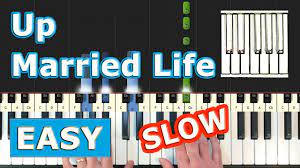 The wife of the protagonist, carl, was only seen in the very first 6 mins of the video. Married Life Up Slow Easy Piano Tutorial Sheet Music Synthesia Pixar Youtube