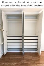 And of course, one of the best things about ikea furniture, aside from the price, is that they're all great quality, functional, and have endless customizable options. Replacing Our Reach In Closet With An Ikea Pax Closet System The Happy Housie