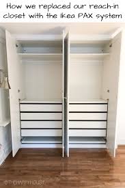 Ikea pax schrank schiebetüre hängt schief ikea pax schrank schiebetüre hängt schief. Replacing Our Reach In Closet With An Ikea Pax Closet System The Happy Housie