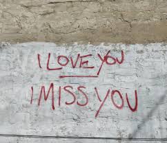 Through betty we experience a tight family clan of children born by children born by children where love and dependency go hand in hand. Pgh Graffiti I Love You I Miss You