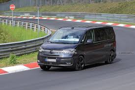 Den anfang machen die benziner und der ehybrid. 2021 Vw T7 Multivan Hits Nurburgring Before Premiere On June 10 Byri