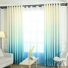 Living Room Aqua Turquoise Blue Ombre Curtains Two Tone Blackout Turquoise Living Room Decor Living Room Turquoise Aqua Living Room