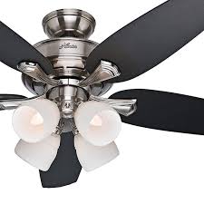 These are the newest fans on the market with the latest designs as technology and lifestyle trends evolve, so do ceiling fans. Ge Kinsey 44 Brushed Nickel Led Indoor Ceiling Fan With Skyplug Technology For Instant Plug And Play Mounting Sql Technologies Home Kitchen Lighting Ceiling Fans