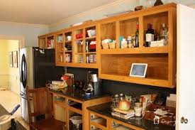 kitchen cabinets without doors