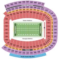 73 Correct Sanford Stadium Seating Map