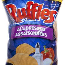All Dressed Potato Chips Are The Best Flavor Of Potato Chips In Existence Potato Chips Ruffles Potato Chips Chips