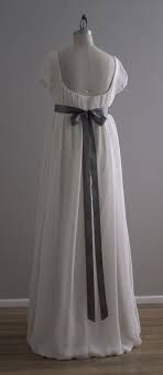 Jane Wedding Dress Eco Friendly Long Regency By Raialexander Empire Wedding Dress Empire Waist Wedding Dress Black Wedding Dresses