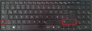 Die offizielle deutsche bezeichnung lautet „abbruchtaste, wobei dieser begriff kaum gebräuchlich ist. Shift Taste Hier Finden Sie Sie Auf Der Tastatur Chip
