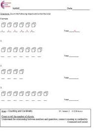 Kindergarten Common Core Worksheets Counting K Cca 3 K Ccb 4a K Ccb 4b K Ccb 4c Common Core Worksheets Common Core Kindergarten Common Core