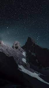 Marlej Dlya Zvonka Mountains At Night Dark Iphone Backgrounds Nature Images