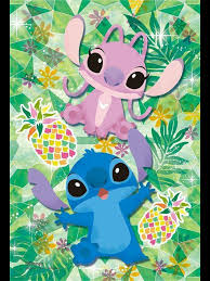 Stitch Angel Wallpaper Iphone Kartun Gambar Lucu
