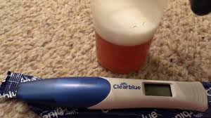 negative bleach pregnancy test with
