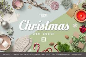 Christmas Scene Creator Scene Creator Christmas Scene Creative Market