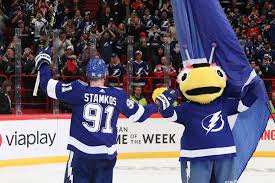 Thunderbug, the tampa bay lightning mascot, will be roaming tampa international airport's main terminal saturday and passing out some extra swag to fans. Ten Tampa Bay Lightning Things I M Thankful For Raw Charge