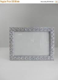 Wedding Picture Frame 5x7 Silver Wedding Glass Picture Wedding Picture Frames Bling Picture Frames Wedding Frames
