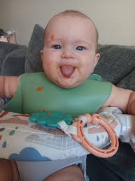 Is toast with butter okay for 6 month old? How do you cut it for them?