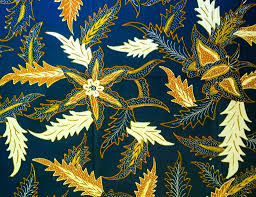 Batik Sunda Pesisir Laut Selatan Copysual Gambar Flora Dan Fauna Lukisan Flora