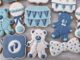 Baby Shower Cookies Baby Boy Teddy Bear Cookie Set Baby Shower Cookies Baby Shower Teddy Bear Cookies