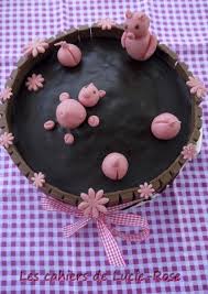 Gateau La Mare Aux Cochons Gateau Idee Gateau Cake Design