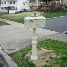Rated 5 out of 5 stars. Imperial Mailbox D811 Cast Aluminum Mailbox And Post