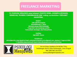 Pionir istilah loker identik dengan lowongan kerja, situs loker.id hadir sejak 2007 mempermudah cari pekerjaan dan perekrutan karyawan. Lowongan Kerja Marketing Cv Psikologi Menjawab 2019 Campusnesia Co Id