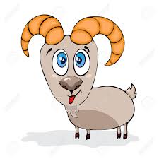 Deze tekening is bedoeld om na. Cartoon Grappige Geit Geschilderd Karakter Geisoleerd Op Een Witte Achtergrond Vector Hand Tekening Royalty Vrije Cliparts Vectoren En Stock Illustratie Image 84891183