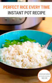 How To Cook Rice In Instant Pot Recipe Recipes Instant Pot Recipes How To Cook Rice