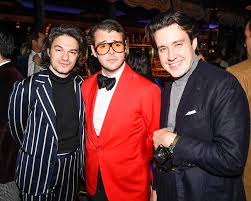 Chase Winfrey, Matthew Woodruff, Jake Mueser at CENTRAL PARK MOD AFTER  PARTY