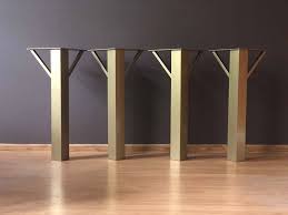 Exclusive Set Of 4 Dining Table Legsindustrial Style Table Etsy Steel Table Legs Industrial Style Table Metal Table Legs