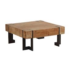 Le Style Industriel De La Table Fabrik En Sapin Massif Table Basse Bois Table Basse Bois Brut Table Basse
