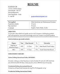 Use professionally written and formatted resume samples that will get you the job you want. 5 Electrician Resume Templates Pdf Doc Free Premium Templates