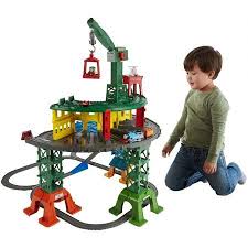 Thomas Friends Super Station Railway Train Track Set Walmart Com In 2020 Thomas And Friends Playset Kids Toys