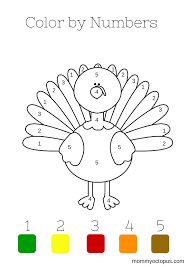 Free thanksgiving printables for preschoolers. Color By Number Thanksgiving Activities For Kids Thanksgiving Activities Thanksgiving School
