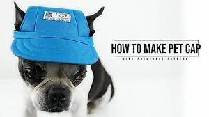 Pet Cap Pattern Properfit Clothing Dog Sewing Patterns Dog Hoodie Pattern Diy Dog Hat