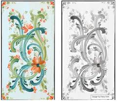 Sketch your rosemaling design onto plain brown wrapping paper and tape the pattern to the plate with a piece of carbon or graphite paper beneath it. Free Patterns Rosemaling In Chetek
