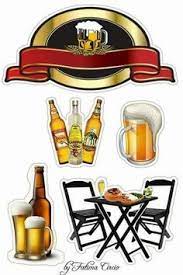 Eliana Comida De Boteco Bolo Boteco Bolo Cerveja Topo de bolo personalizado para imprimir no mercado livre brasil. pinterest