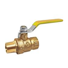 Bleed-Type Master Air Valve, 1/2" NPT (M x F), Yellow Handle ...