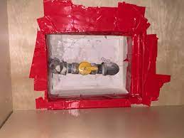 Turn the water back on. Is This The Gas Shut Off Valve This Is In Under In My Kitchen Cabinets Next To My Stove