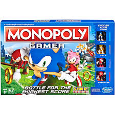 hasbro monopoly gamer sonic the
