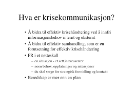 «hva er kvantefysikk?», foredrag ved kritisk masse, chateau neuf 2010 bjørn h. Ppt Kriser Og Krise Kommunikasjon Powerpoint Presentation Free Download Id 588041