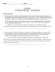 The ultimate goal for balancing chemical reactions is to make both sides of the reaction, the reactants and the products, equal in the number of atoms. Balancing Equations 25 Worksheet More Practice Balancing Equations Key Name Balance The Following Equations 1 Fe 2hcl 2 3ca Oh 2 3 Cabr2 4 2nahco3 Course Hero
